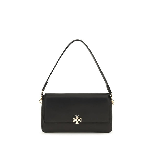 Tory Burch 100% Calf Leather Bos Taurus shoulder bag in black