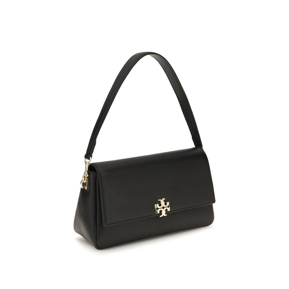 Tory Burch 100% Calf Leather Bos Taurus shoulder bag in black — view 2