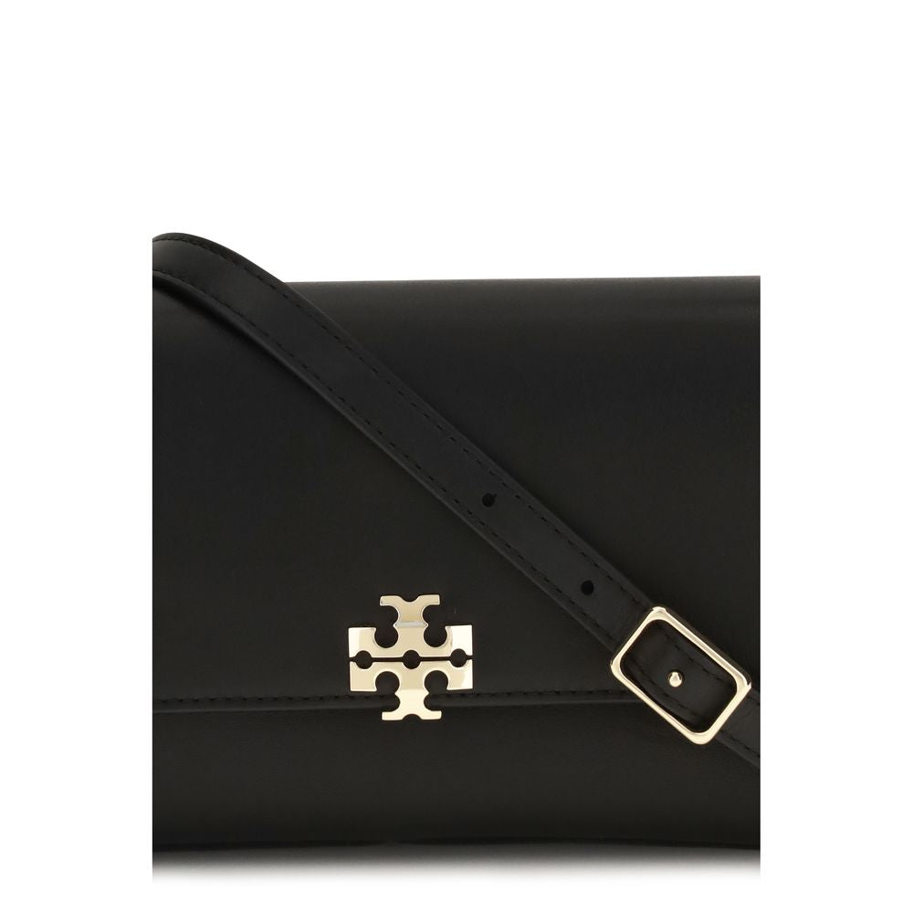 Tory Burch 100% Calf Leather Bos Taurus shoulder bag in black — view 4