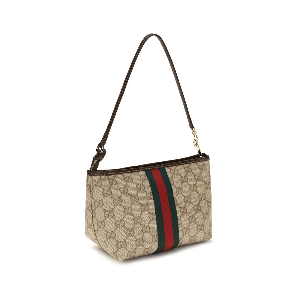 Beige Cotton Handbag Bag