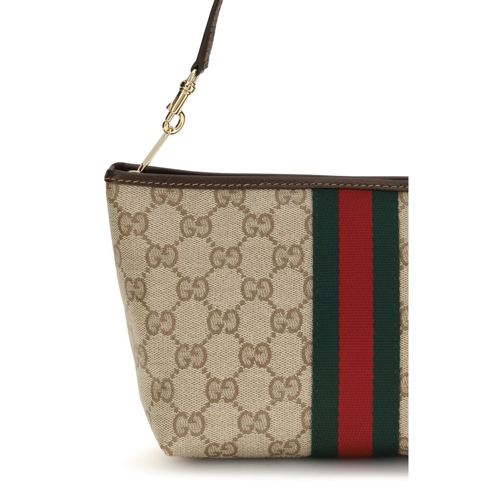 Beige Cotton Handbag Bag