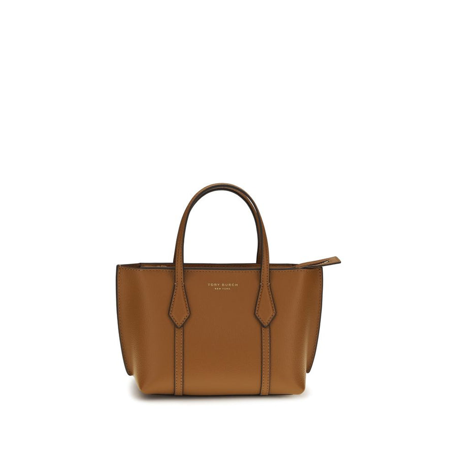Tory Burch 100% Calf Leather Bos Taurus shoulder bag in brown