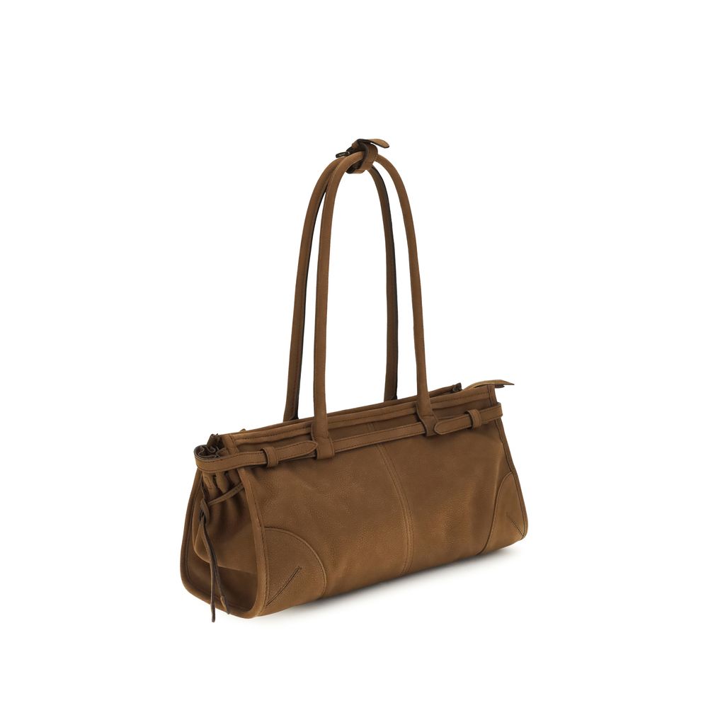 Brown Calf Leather Bos Taurus Handbag Bag