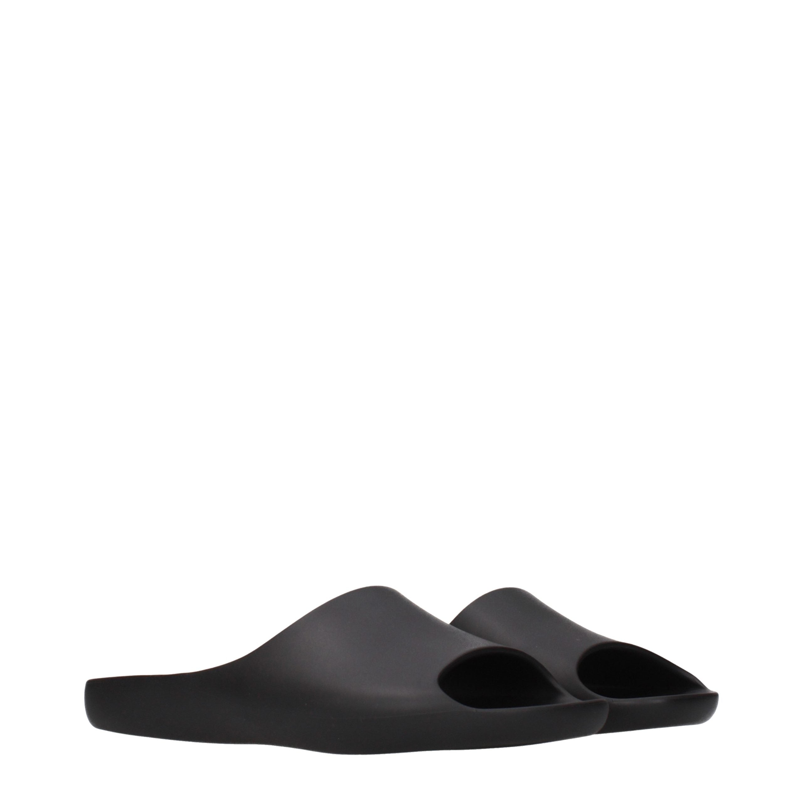 The Row slippers in black — view 2
