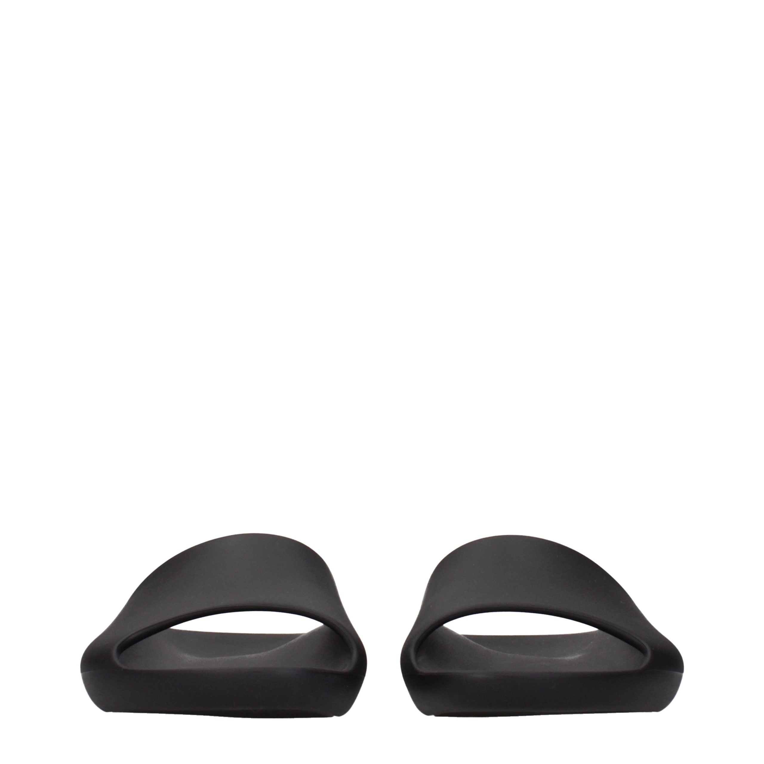 The Row slippers in black — view 3