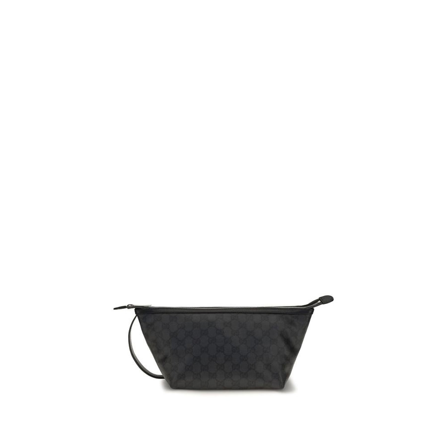 Gucci 45% Cotton clutch in black