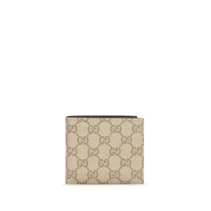 Gucci 45% Cotton wallet in beige