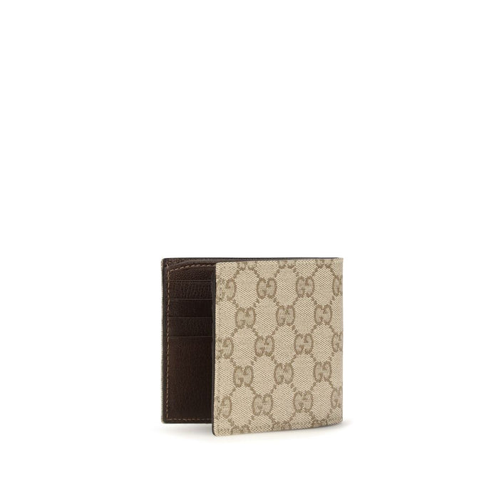 Gucci 45% Cotton wallet in beige — view 2