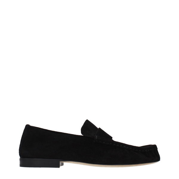 The Row loafer in black