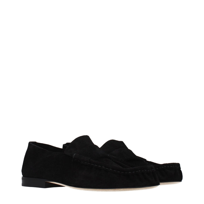 The Row loafer in black — view 2