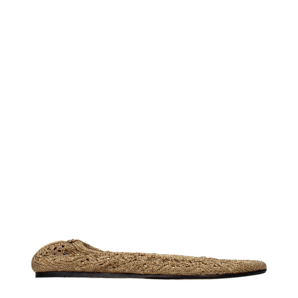Isabel Marant ballet flat in gold