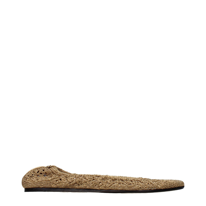Isabel Marant ballet flat in gold