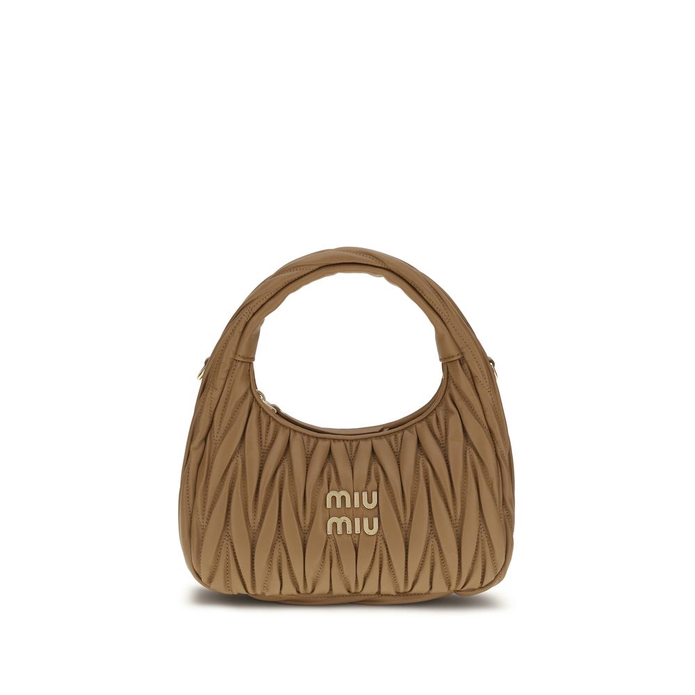Beige Calf Leather Bos Taurus Handbag Bag