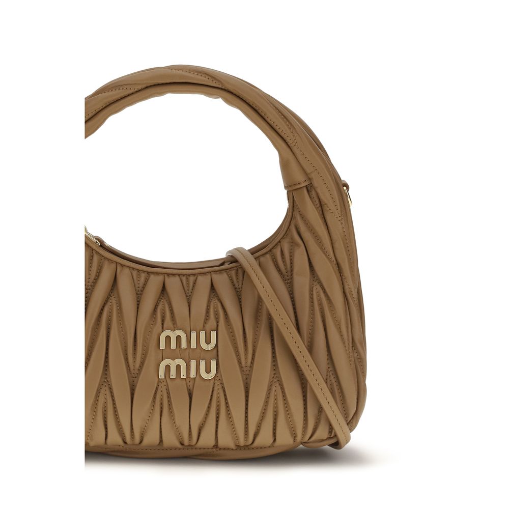 Beige Calf Leather Bos Taurus Handbag Bag