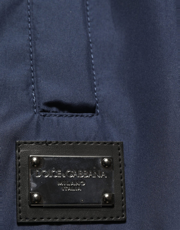 Dolce & Gabbana 100% Polyester joggers in navy