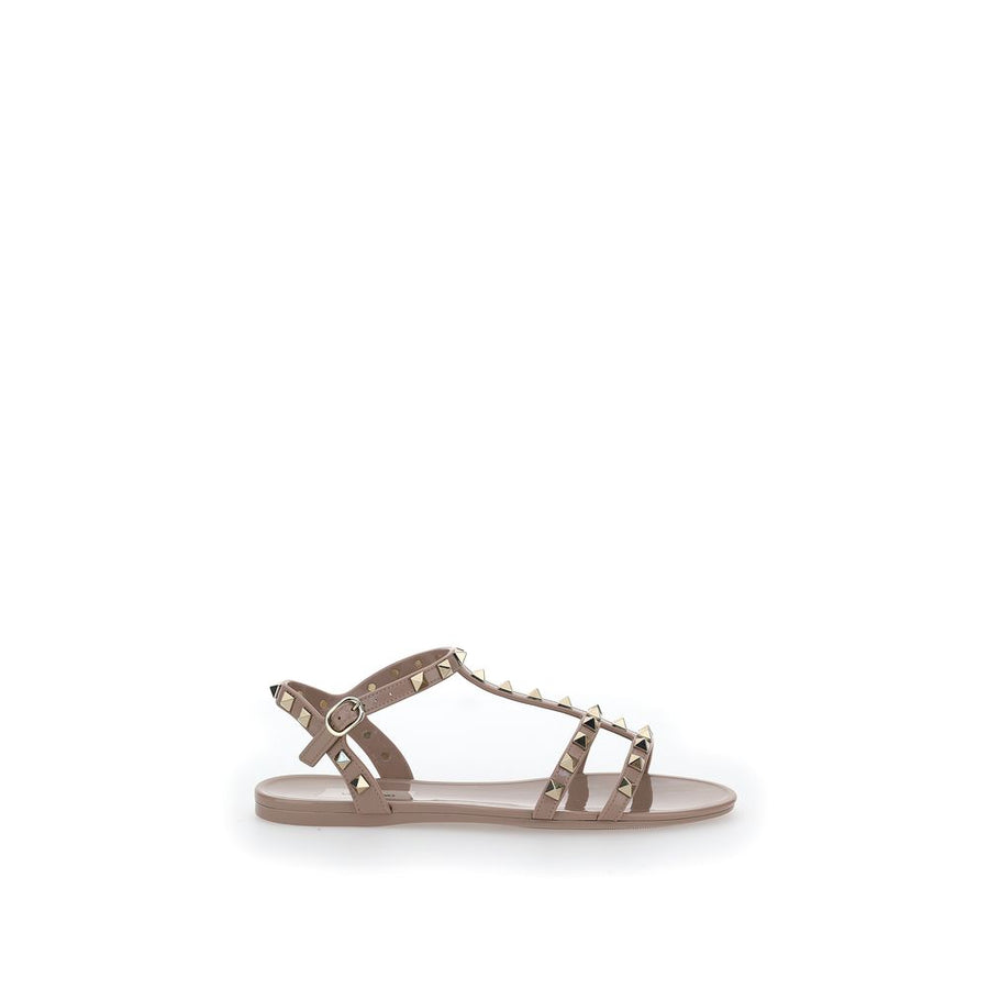 Valentino Garavani 100% Rubber sandals in beige