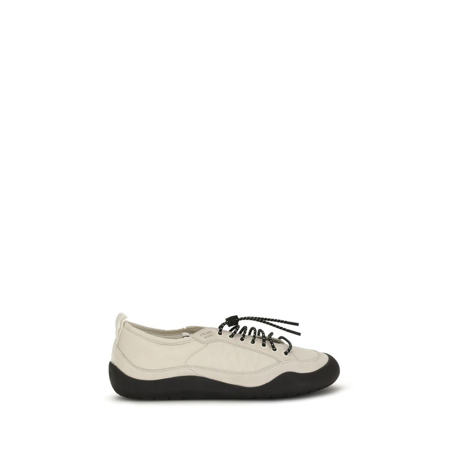Prada Upper: 30% Calf Leather Bos Taurus sneaker in beige