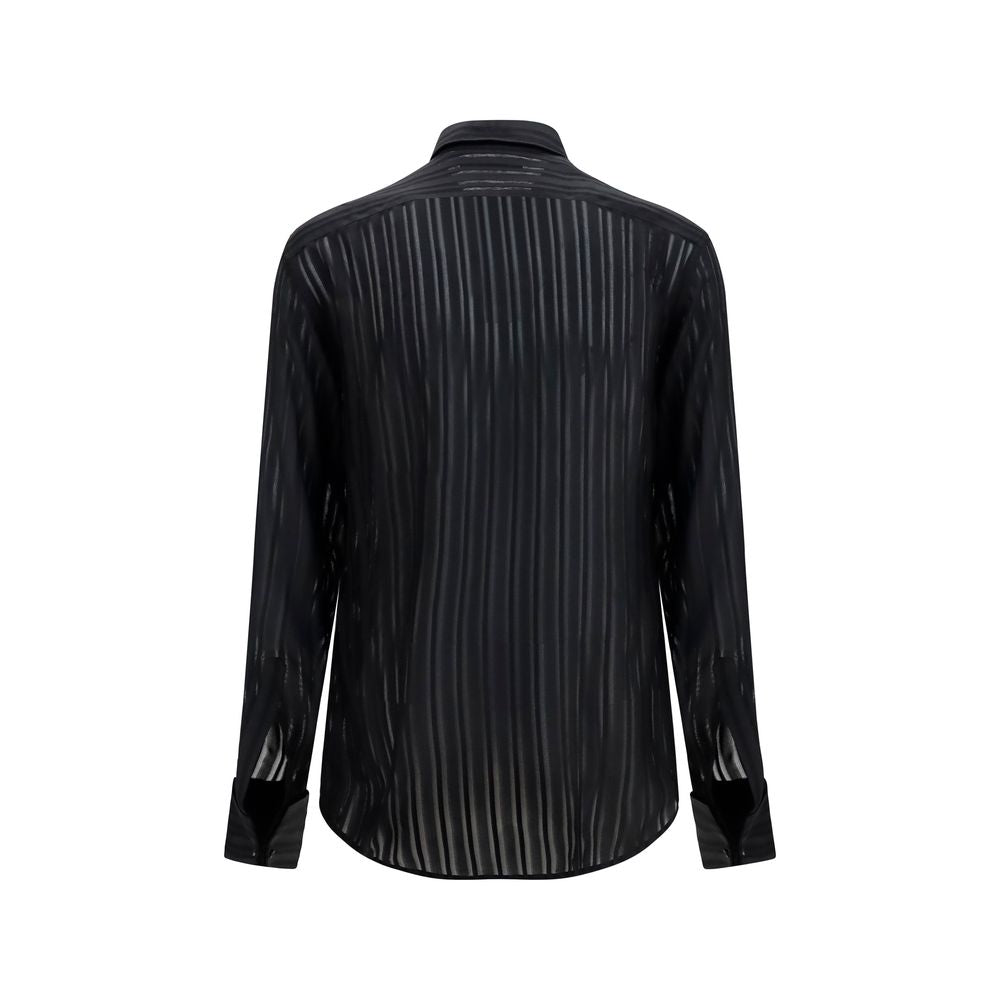 Gucci 100% Silk shirt in black — view 2