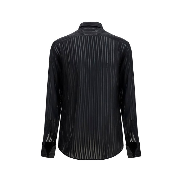 Gucci 100% Silk shirt in black — view 2