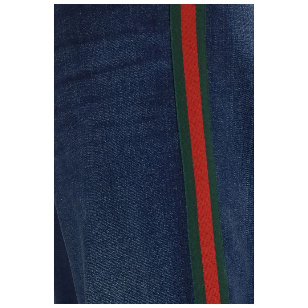 Gucci 98% Cotton 2% Elastane jeans in blue — view 3