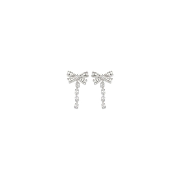 Self-Portrait 100% Brass earrings in silver