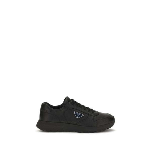 Prada UPPER 50% Polyester 50% Recycled Polyamide sneaker in black