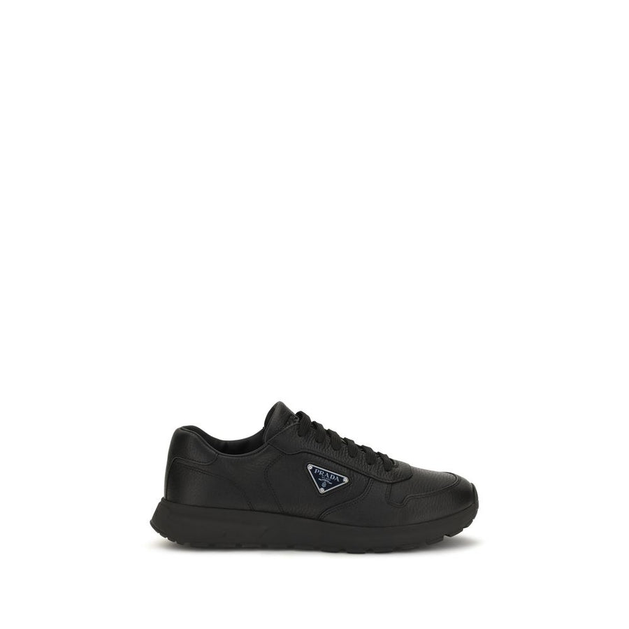 Prada UPPER 50% Polyester 50% Recycled Polyamide sneaker in black