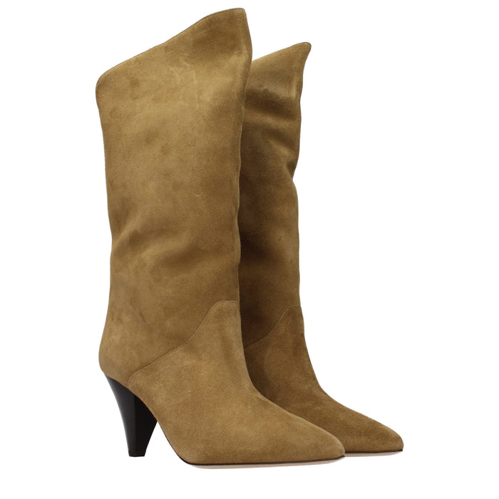 Isabel Marant Suede boot in brown — view 2