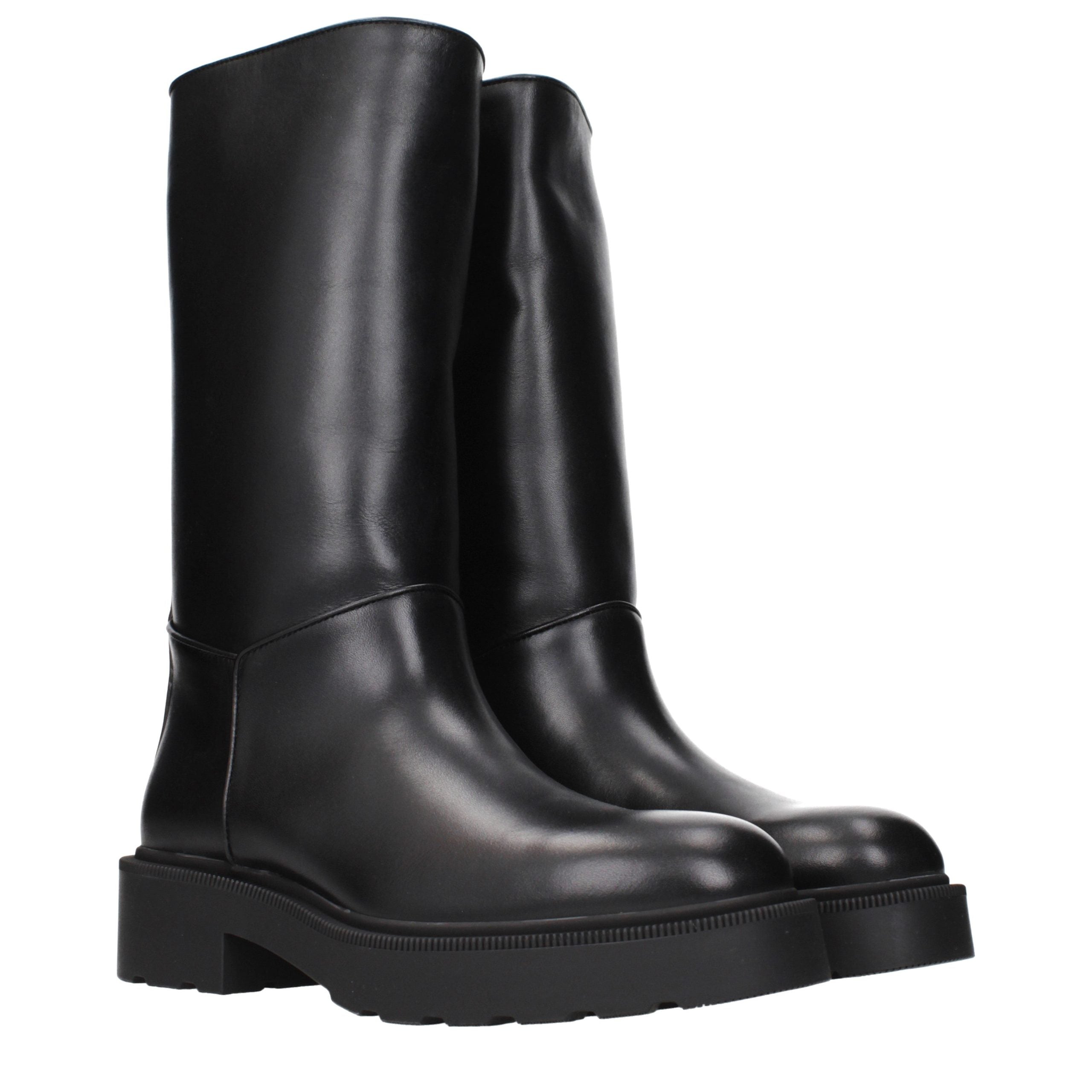 The Row boot in black — view 2
