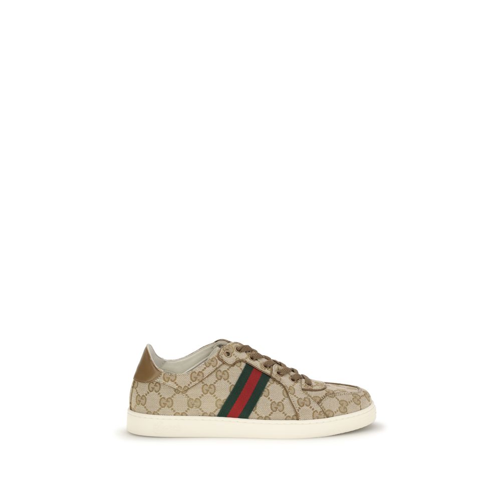 Gucci Upper: 100% Fabric sneaker in beige
