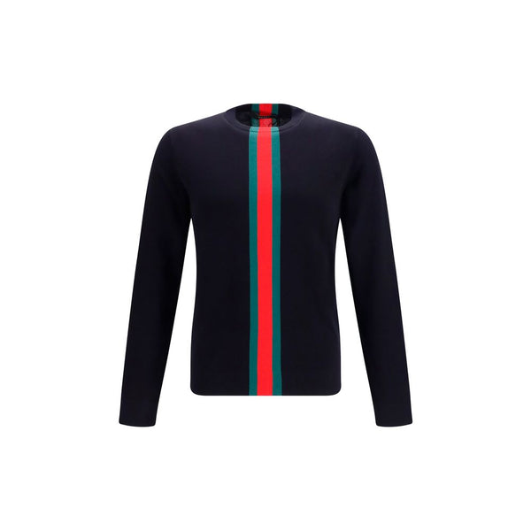 Gucci 100% Cotton sweater in navy