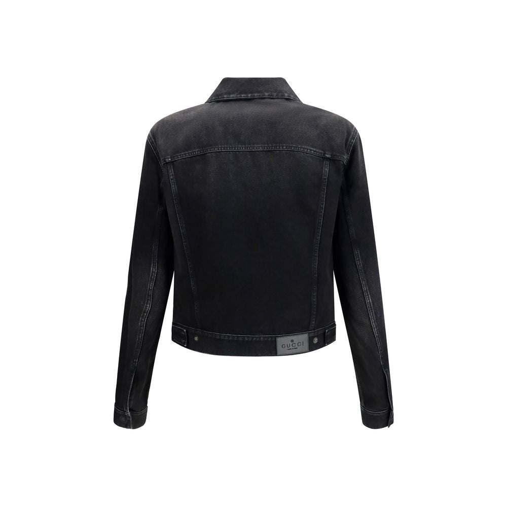 Gucci 100% Cotton jacket in black — view 2