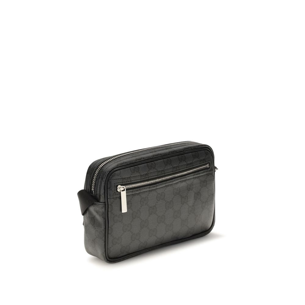 Gucci 45% Cotton shoulder bag in black — view 3