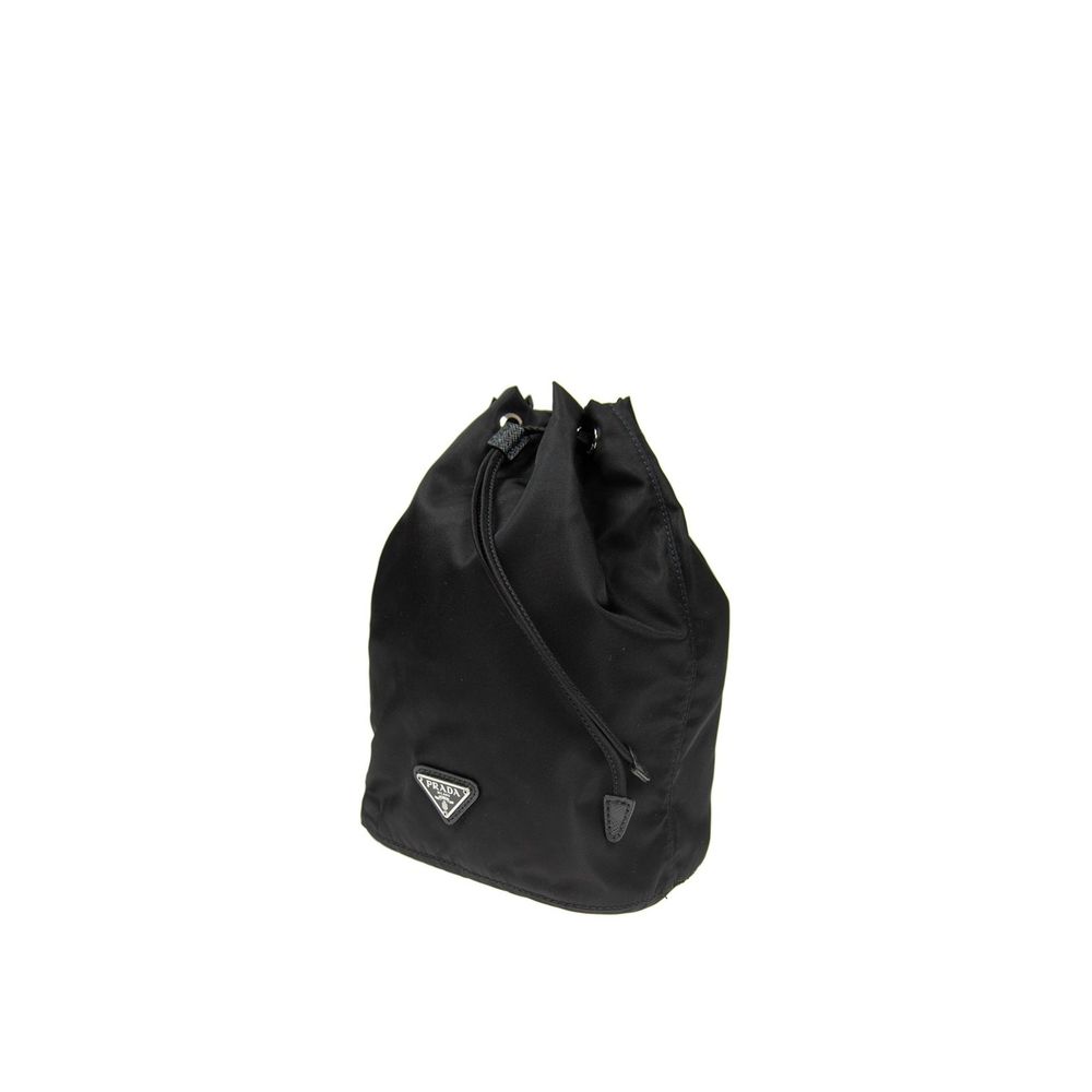 Black Nylon Handbag Bag