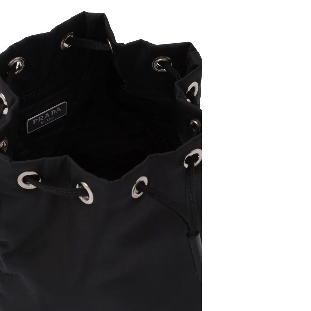 Black Nylon Handbag Bag