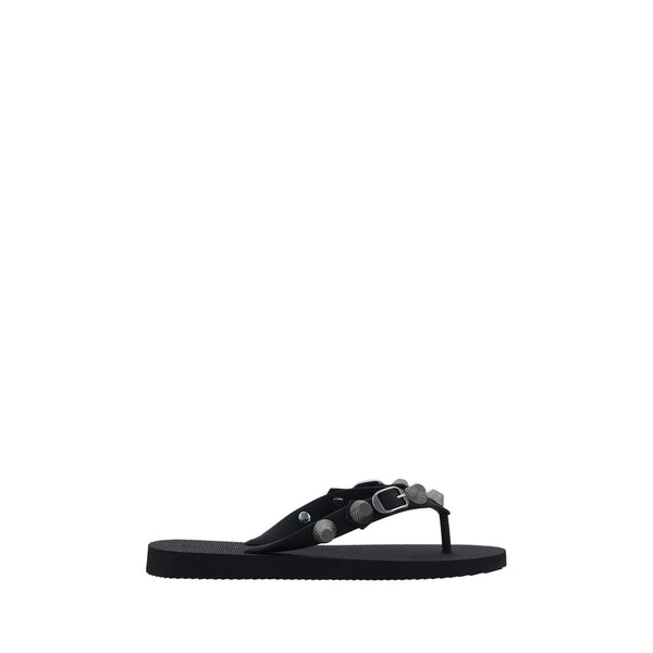 Balenciaga 100% Polyester sandal in black