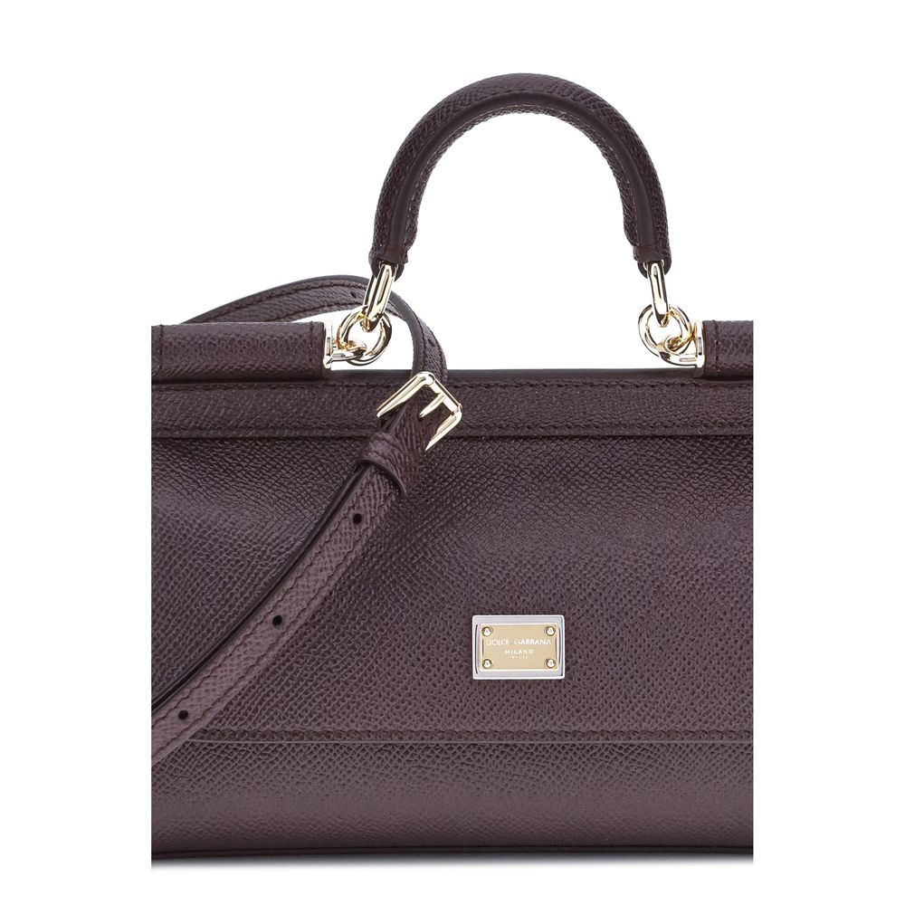 Purple Calf Leather Bos Taurus Handbag Bag