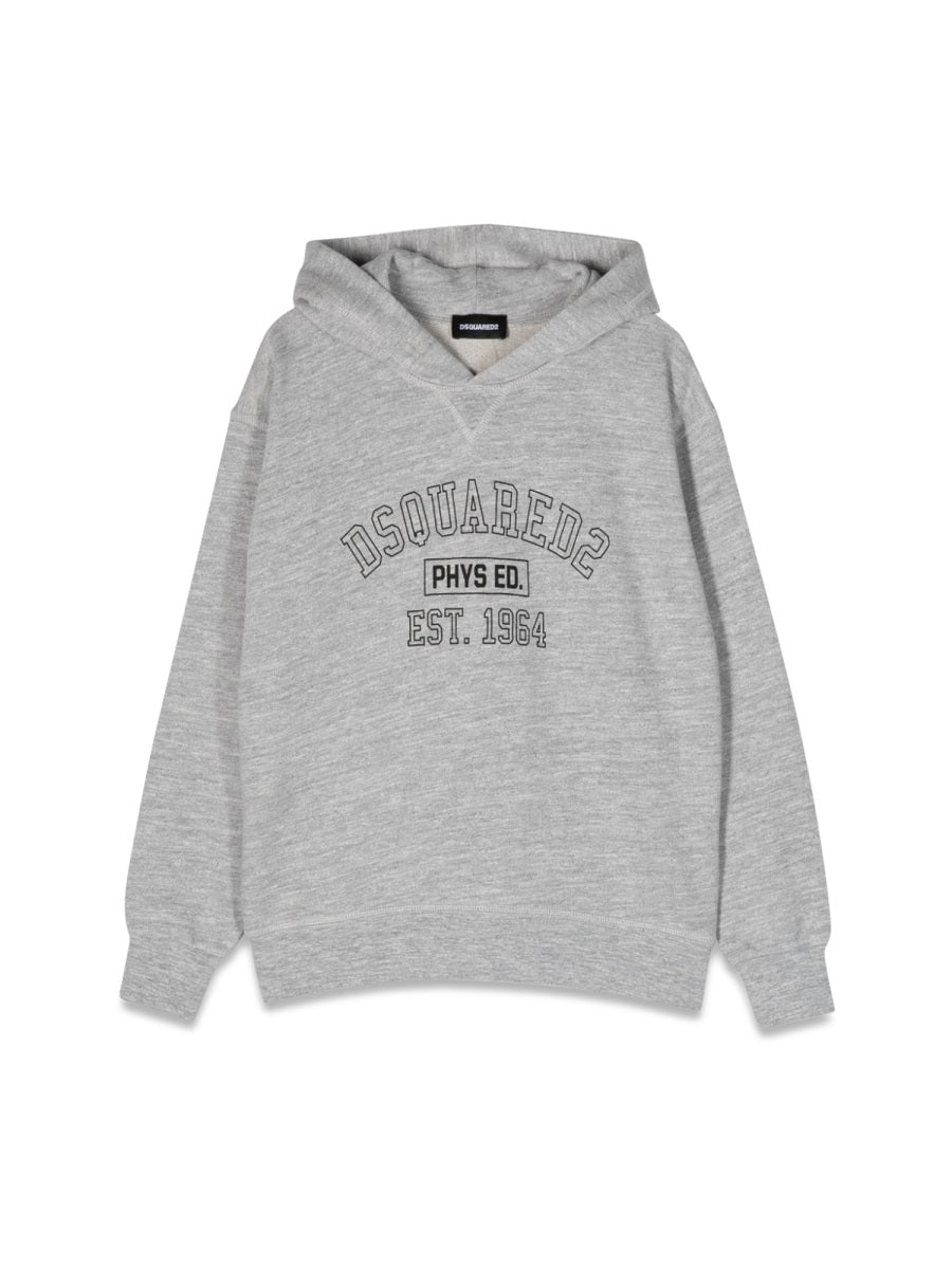 Hoodie Grey Cotton Sweatshirts