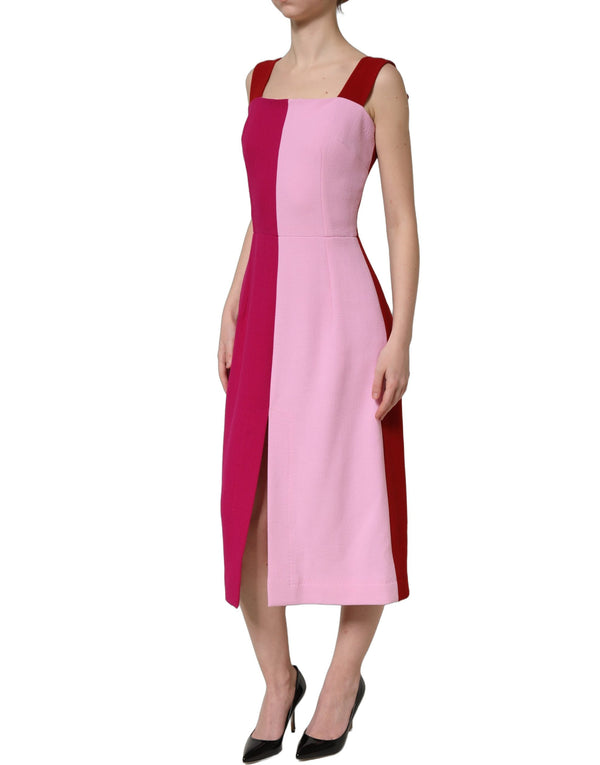 Dolce & Gabbana 60% Wool dress in pink