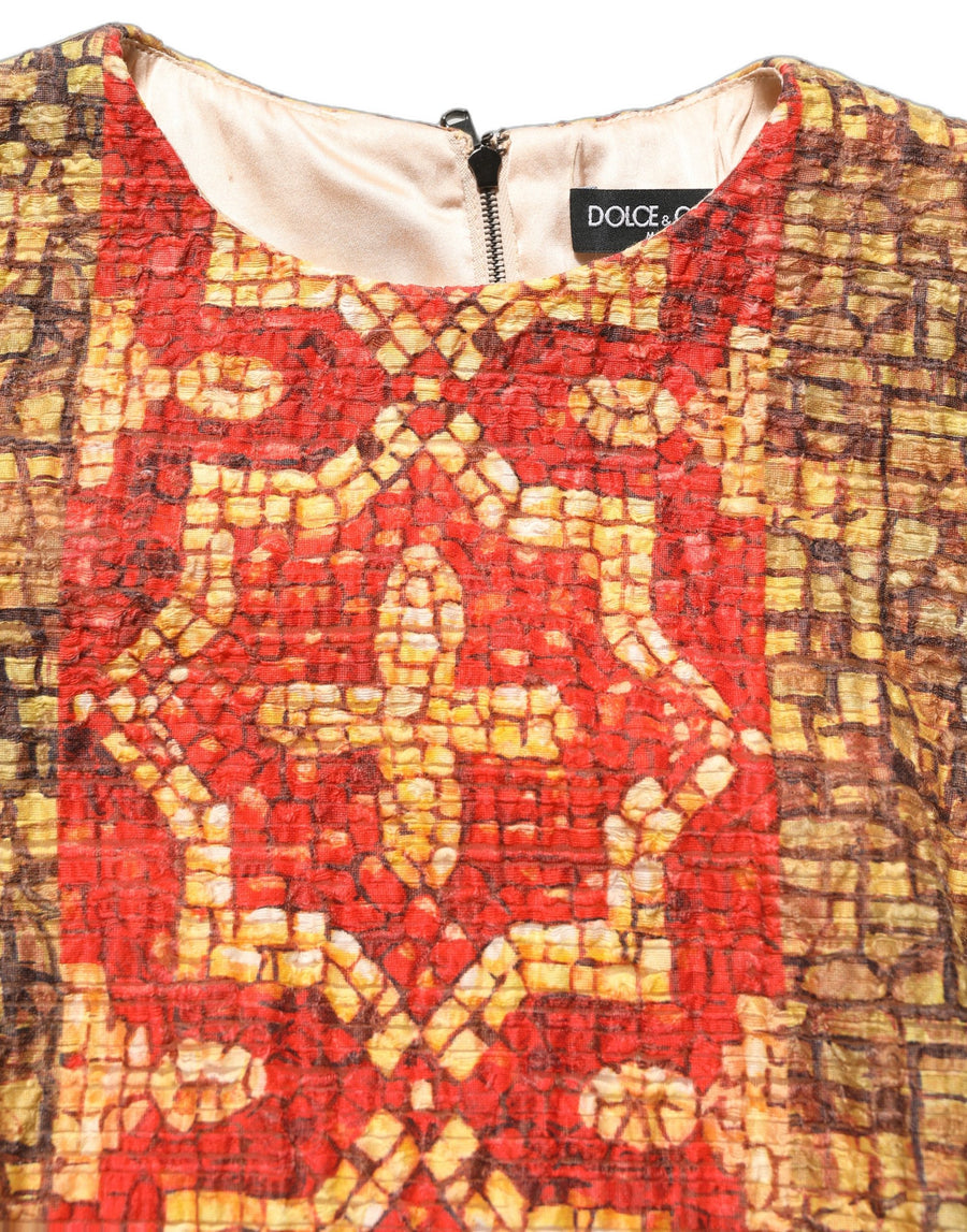 Dolce & Gabbana 87% Wool dress in red