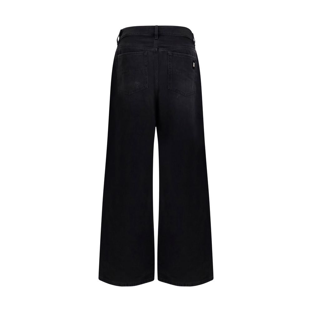 Amiri 100% Cotton jeans in black — view 2