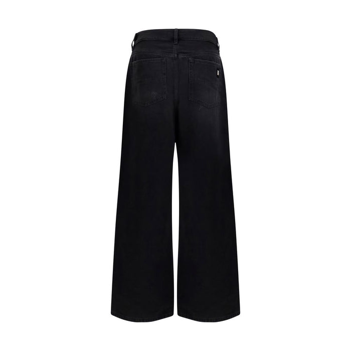 Amiri 100% Cotton jeans in black — view 2