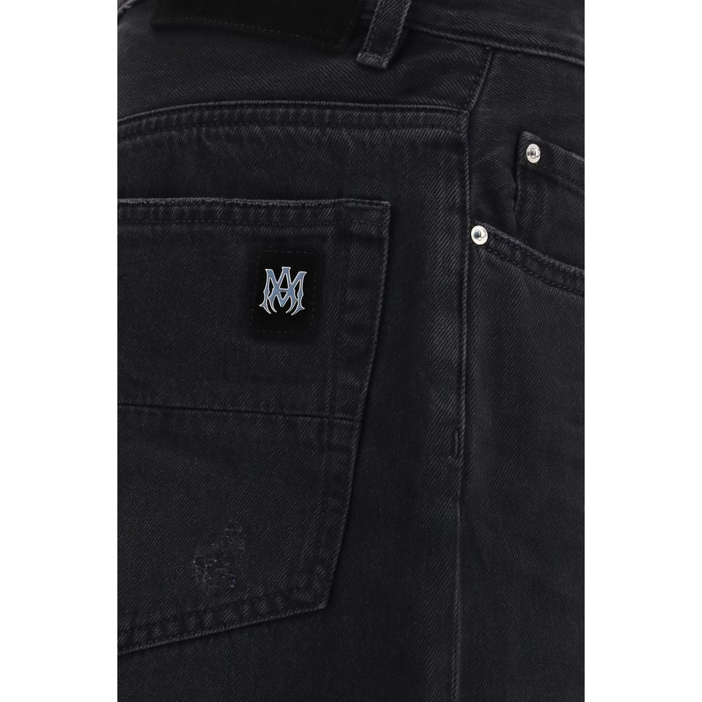 Amiri 100% Cotton jeans in black — view 3