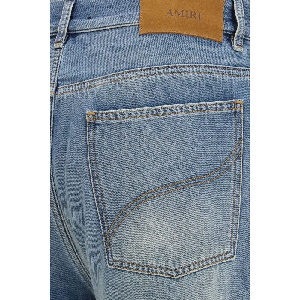 Amiri 100% Cotton jeans in blue — view 3