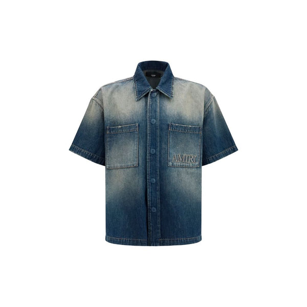 Amiri 100% Cotton shirt in blue