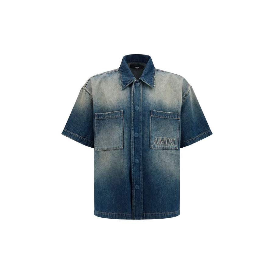 Amiri 100% Cotton shirt in blue