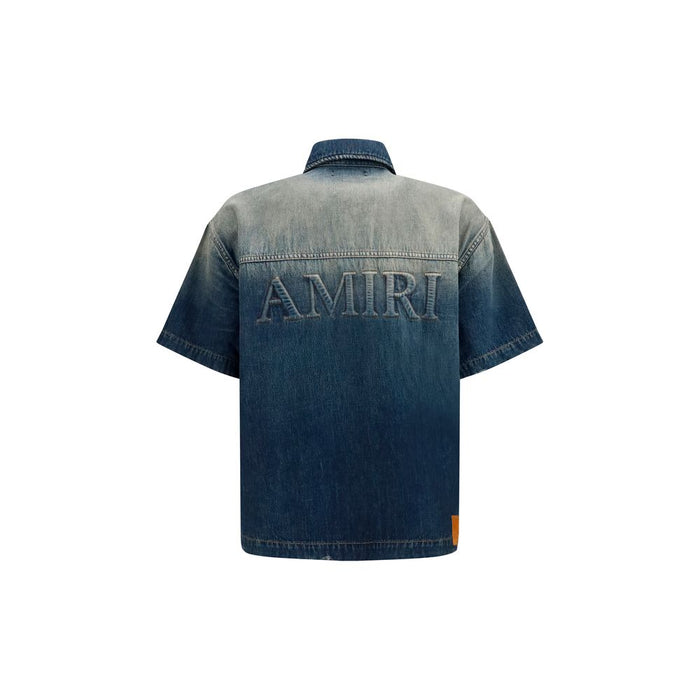 Amiri 100% Cotton shirt in blue — view 2