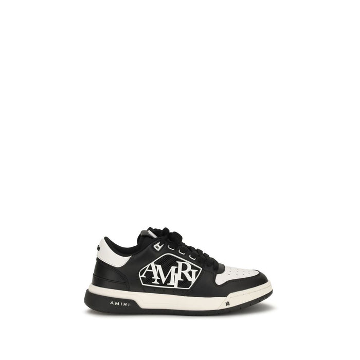 Amiri 100% Calf Leather Bos Taurus sneaker in black