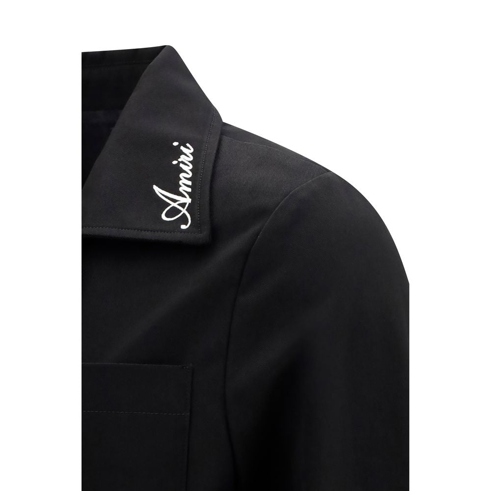 Amiri 100% Cotton jacket in black — view 3
