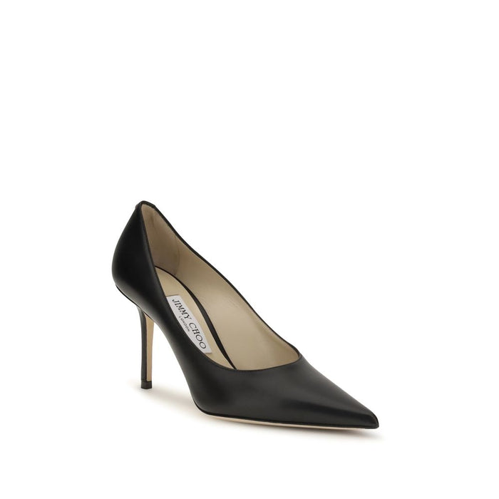 Jimmy Choo 100% Calf Leather Bos Taurus pump in black — view 2